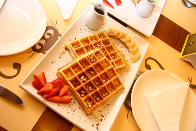 Waffle afternoonish